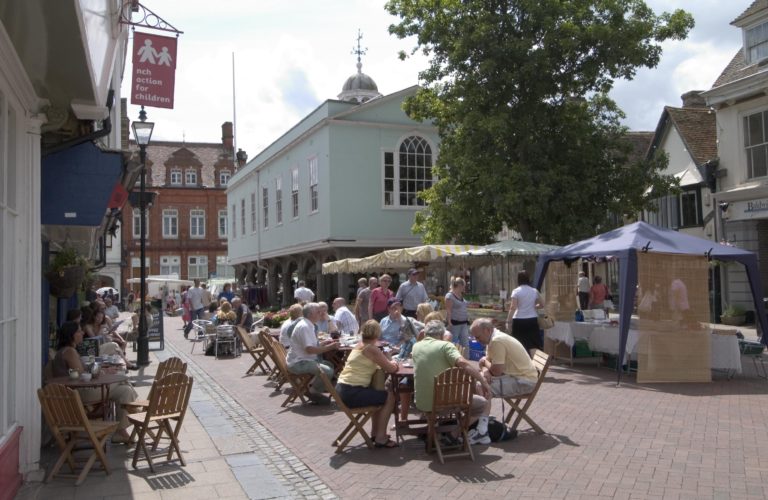 Visit a market in historic Faversham in the beautiful county of Kent ...